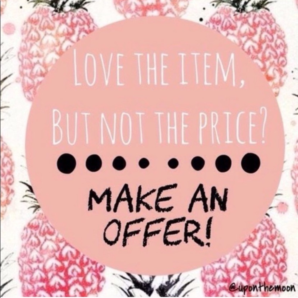 Make an offer don’t be shy ☺️